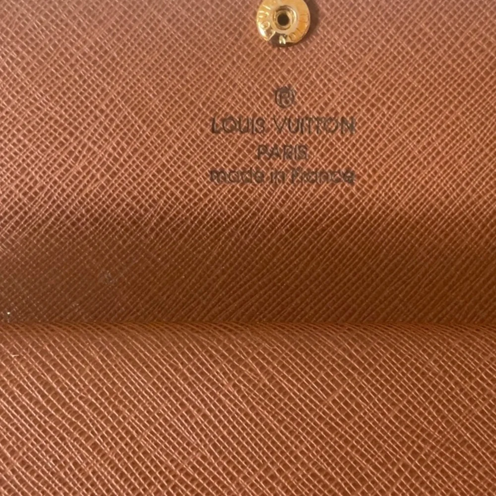 LVBrown Monogram Canvas Continental Wallet - Picture 4 of 7